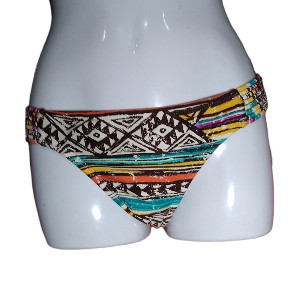 NEW HOBIE Tribal bikini swim bottoms S